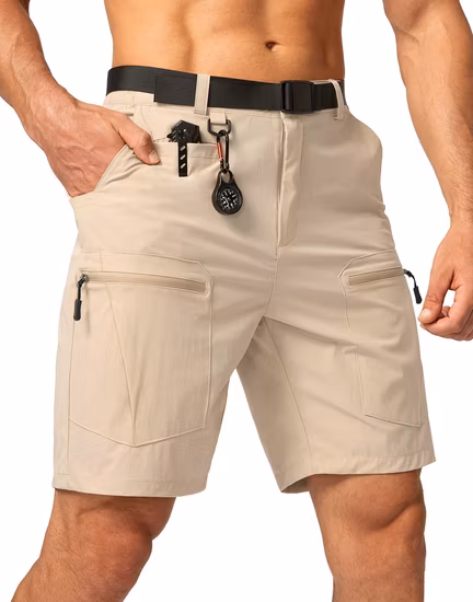 Short Cargo Homme Été Multi